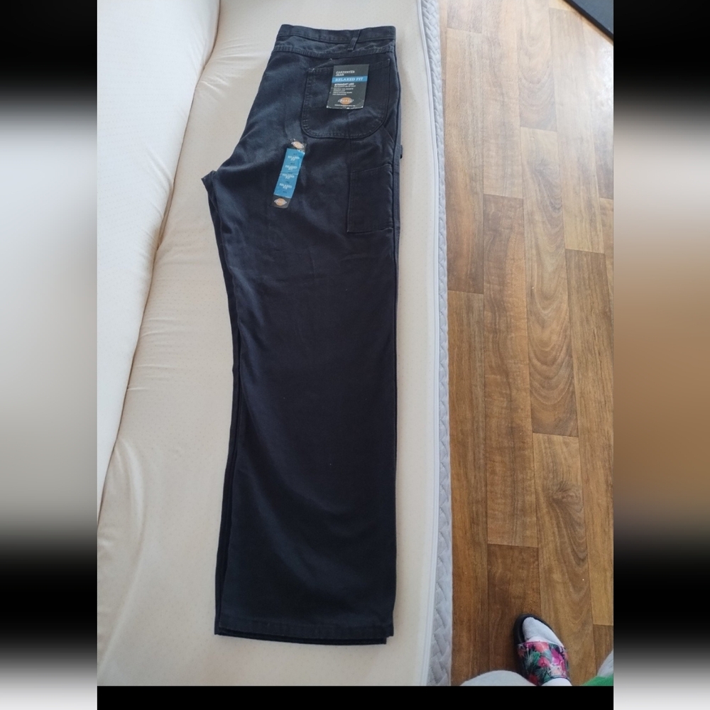 Men's Relaxed Fit Dickies Black Pants